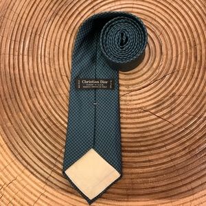 Christian Dior Men’s Houndstooth Tie